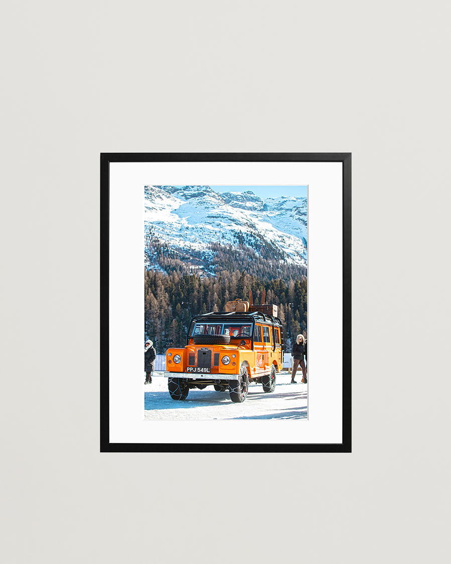 Heren | Posters | Sonic Editions | Framed Defender on Sankt Moritz