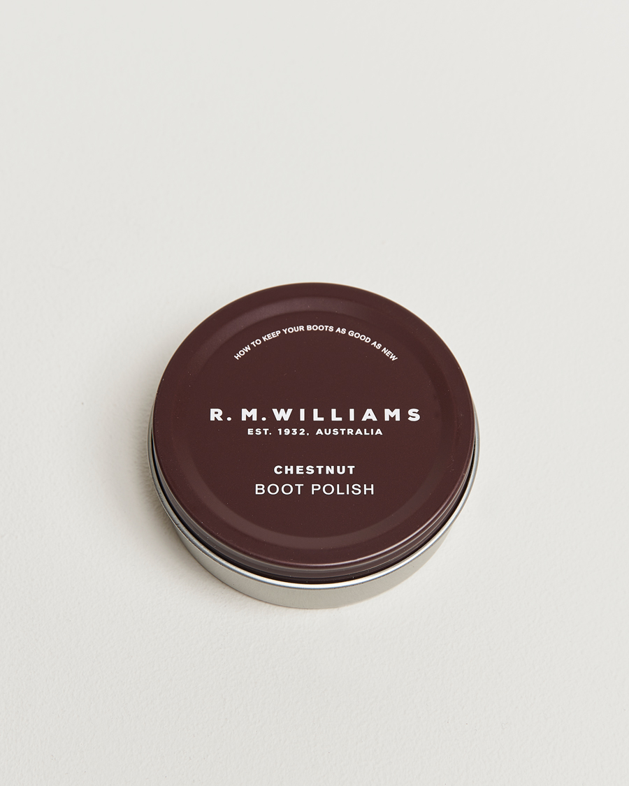 Heren | Schoenverzorging | R.M.Williams | Stockman's Boot Polish 70ml Chestnut