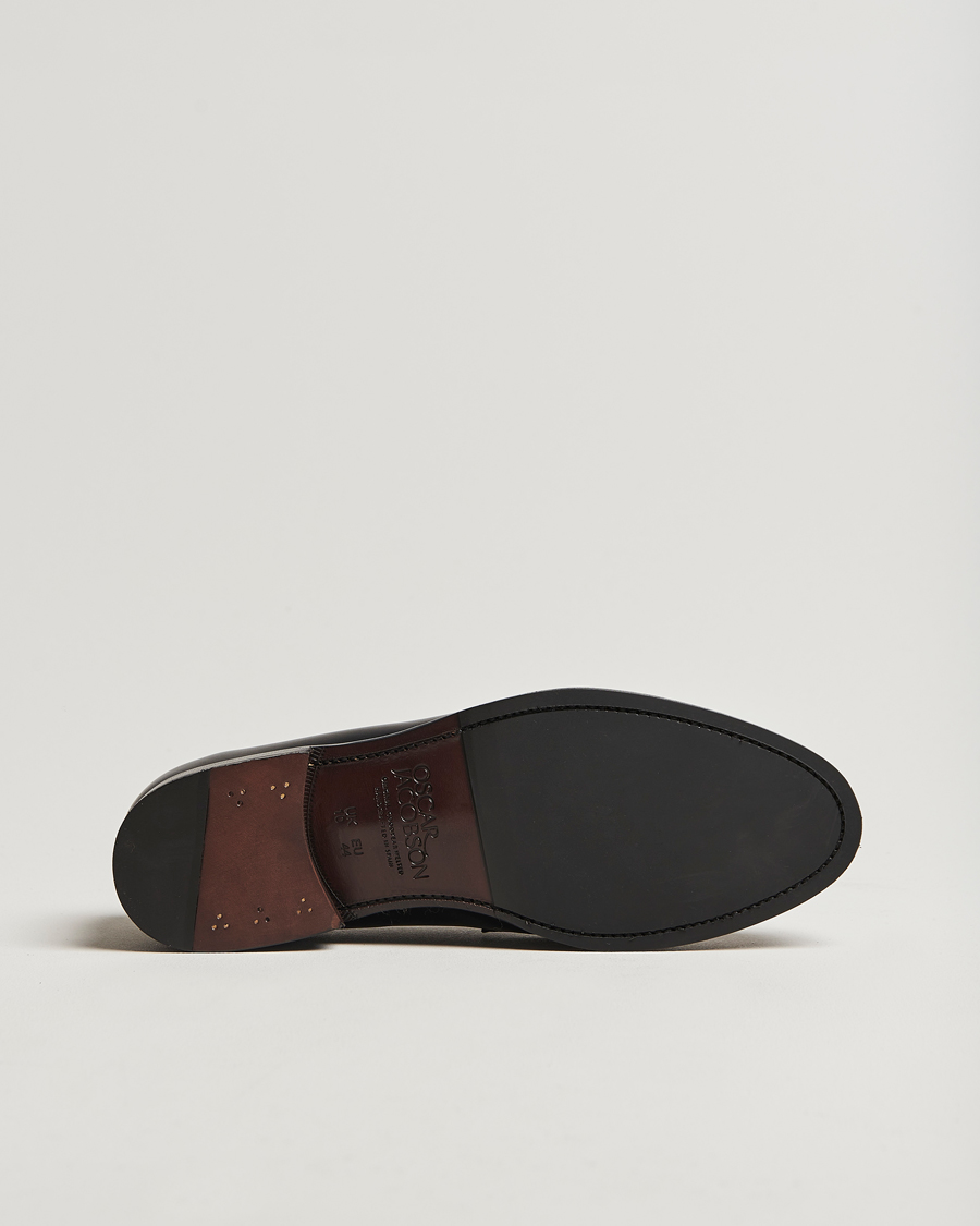 Heren | Oscar Jacobson Penny Loafers Black | Oscar Jacobson | Penny Loafers Black