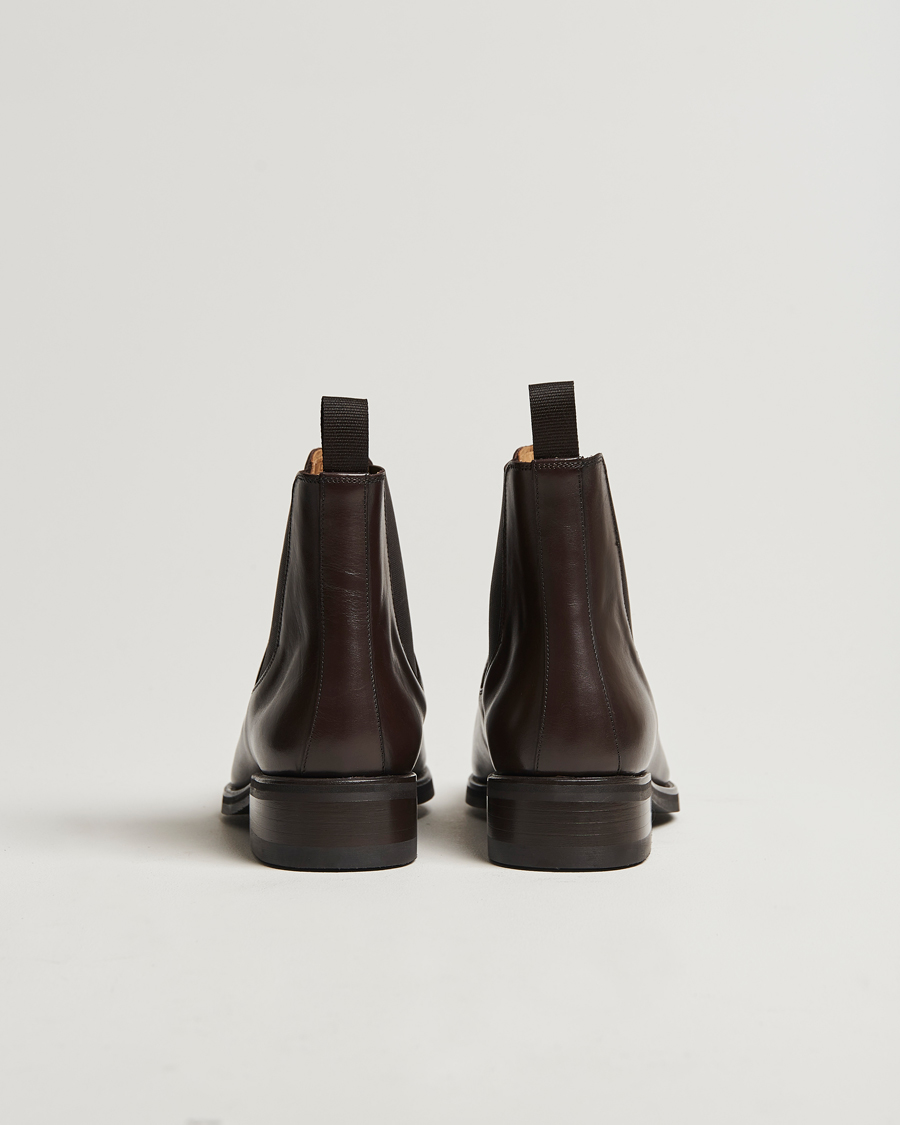 Heren | Oscar Jacobson Chelsea Boots Dark Mud Brown | Oscar Jacobson | Chelsea Boots Dark Mud Brown