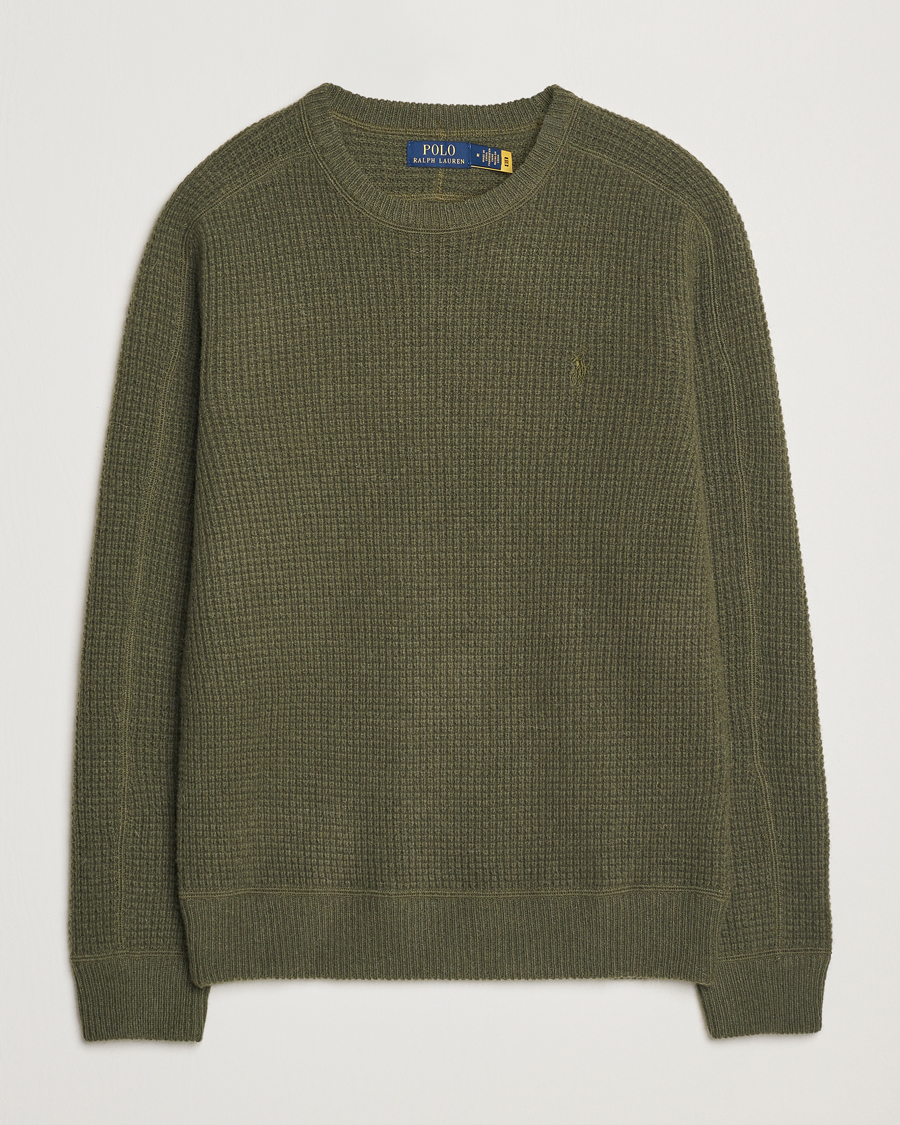 Heren | Truien | Polo Ralph Lauren | Wool/Alpaca Knitted Sweater New Olive