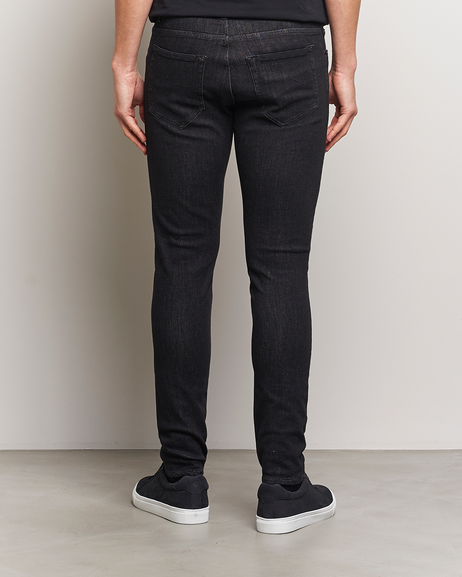 Heren | Jeans | Tiger of Sweden | Evolve Stretch Cotton Jeans Washed Black