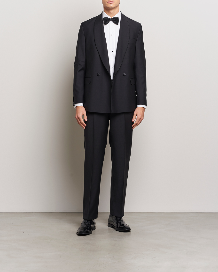 Heren | Broeken | Oscar Jacobson | Del Tuxedo Trousers Black