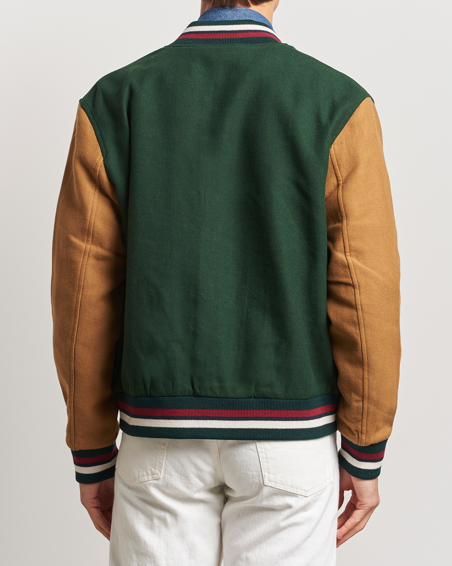 Heren | Jassen | GANT | Wool Varisty Jacket Tartan Green