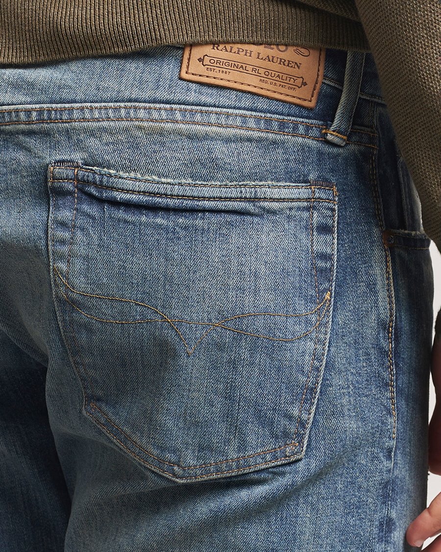 Heren | Jeans | Polo Ralph Lauren | Parkside Straight Fit Jeans Blue