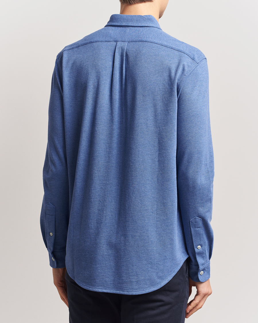 Heren | Overhemden | Polo Ralph Lauren | Featherweight Mesh Shirt Faded Royal Heahter