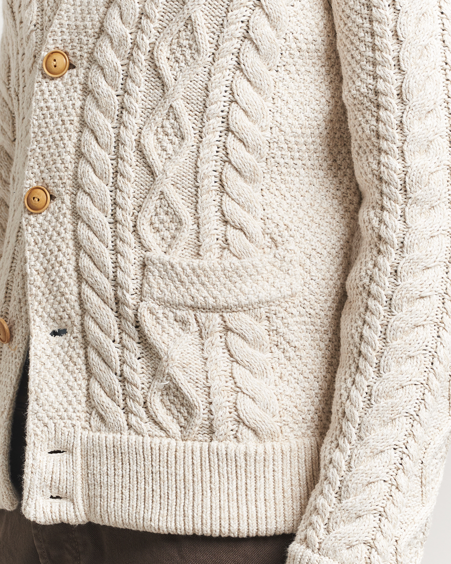 Heren | Truien | Polo Ralph Lauren | Cotton Cardigan Cream Combo