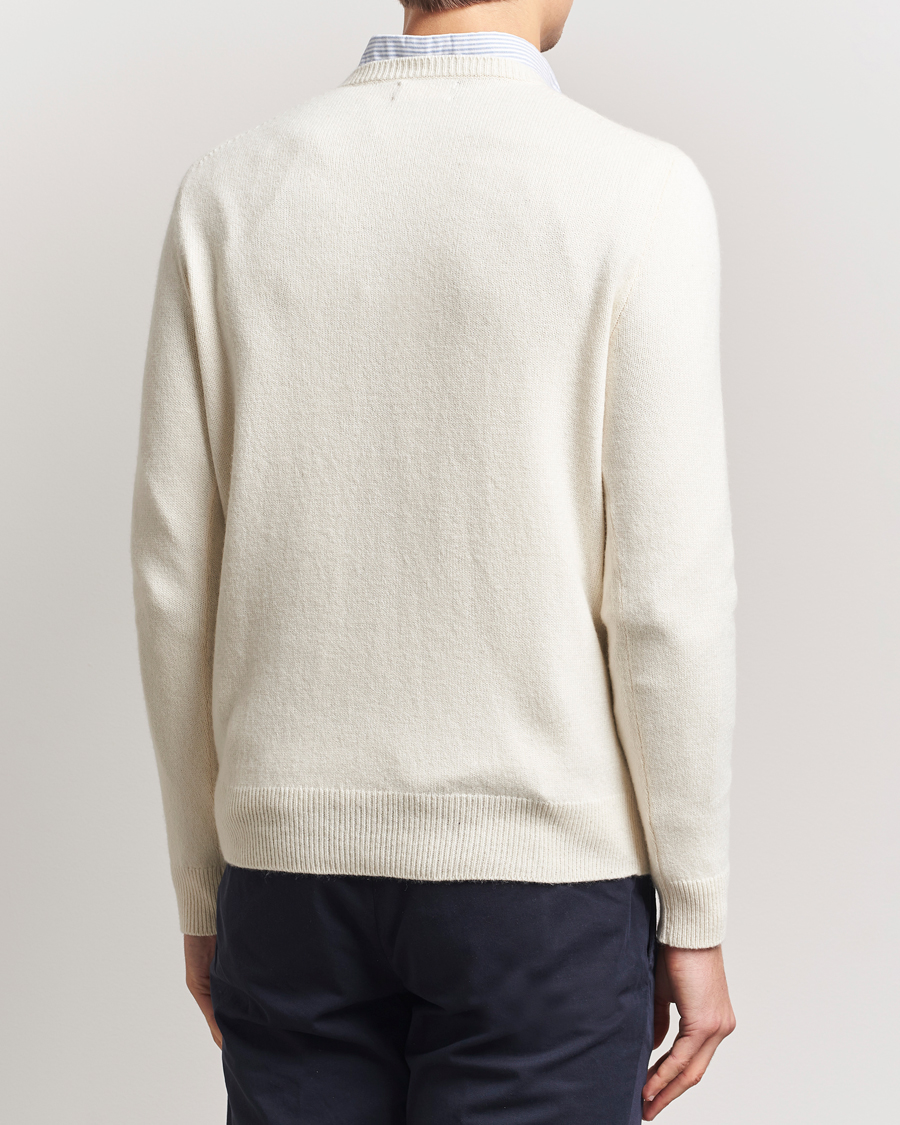 Heren | Truien | Polo Ralph Lauren | Cotton/Wool Pullover Andover Cream