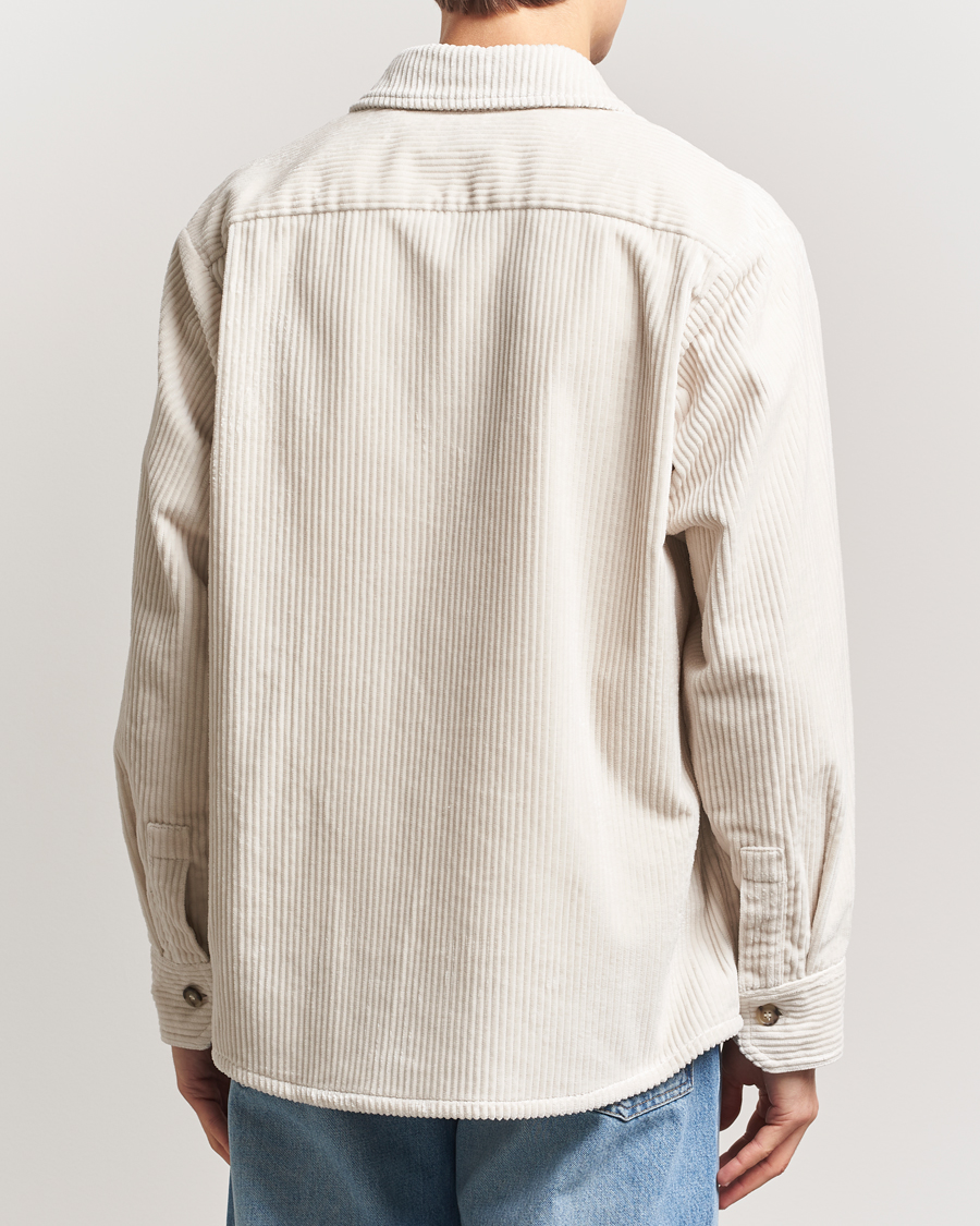 Heren | Overhemden | A.P.C. | Boris Wide-wale Corduroy Overshirt Ecru