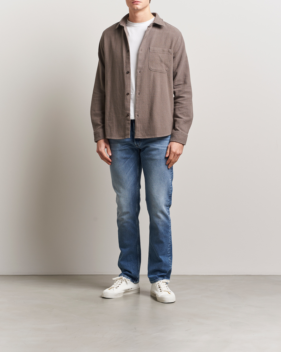 Heren | Jeans | Replay | Grover Straight Fit Original Jeans Medium Blue