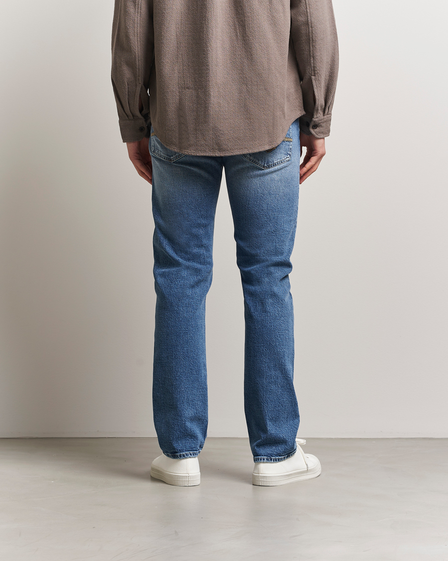 Heren | Jeans | Replay | Grover Straight Fit Original Jeans Medium Blue