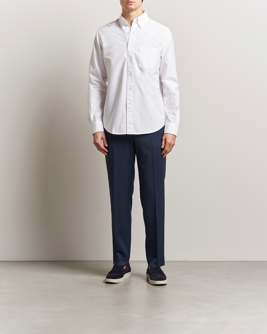 Heren | Overhemden | Filippa K | Slim Oxford Shirt White