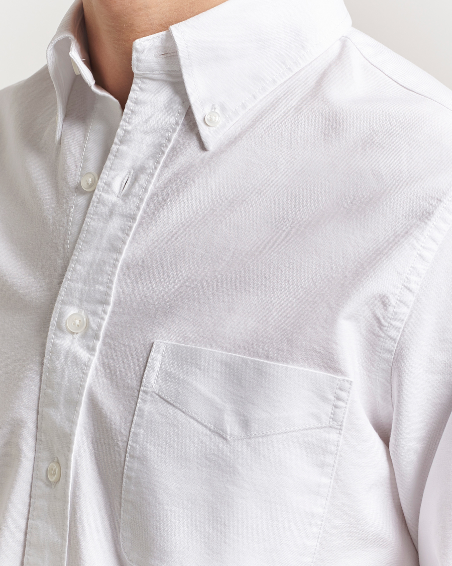 Heren | Overhemden | Filippa K | Slim Oxford Shirt White