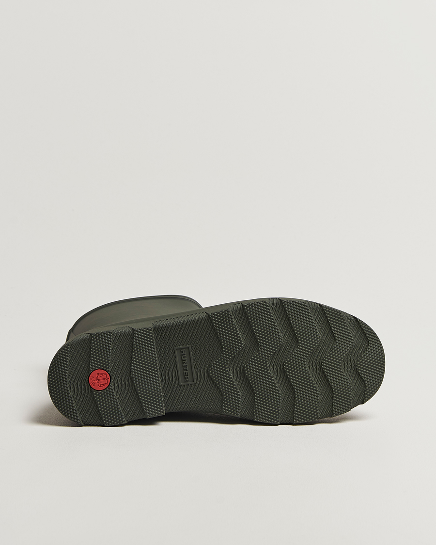 Heren | Overschoenen & Rubberlaarzen | Hunter Boots | Downpour Short Boot Dark Olive