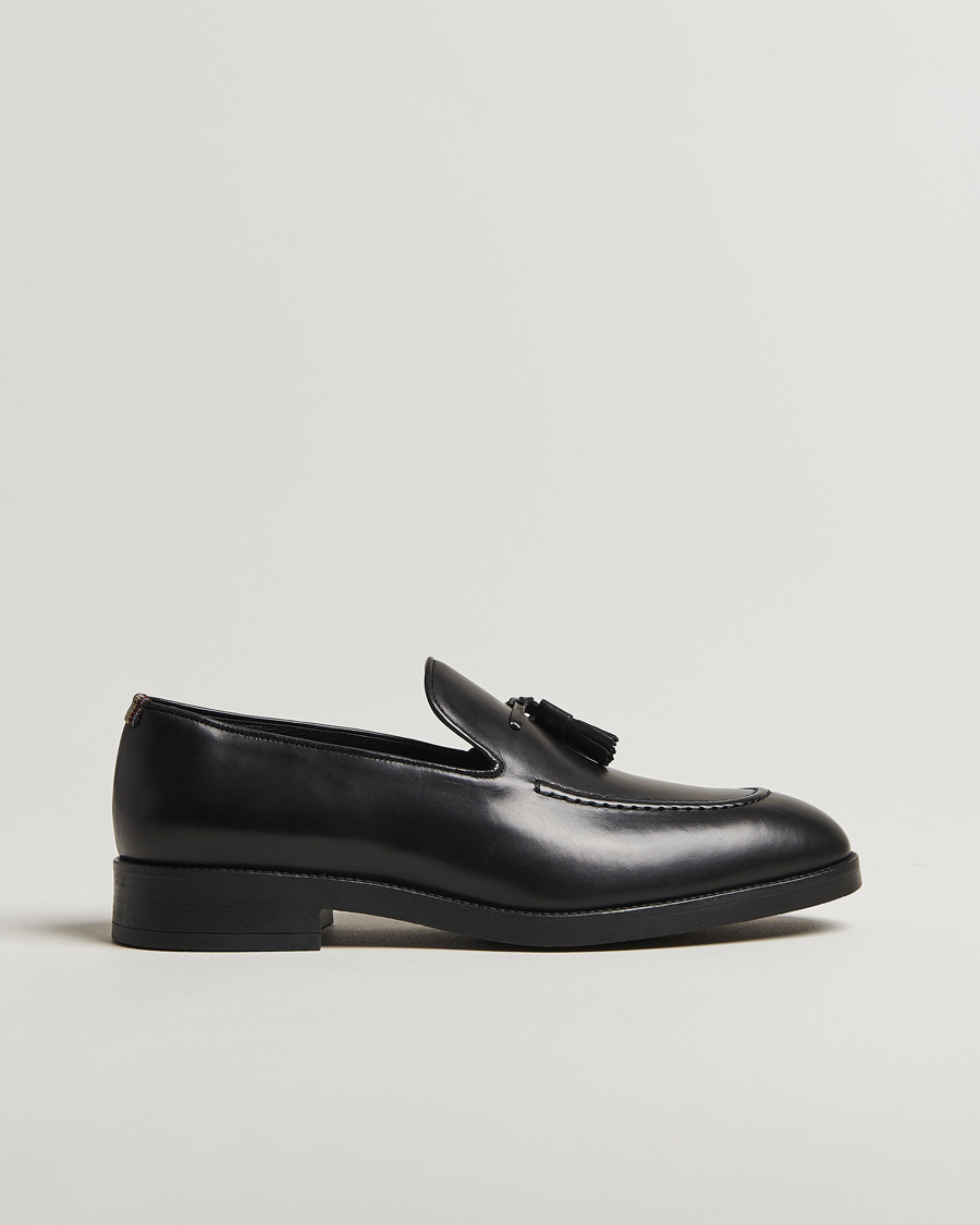 Heren | Paul Smith Lawrence Leather Tassle Loafer Black | Paul Smith | Lawrence Leather Tassle Loafer Black