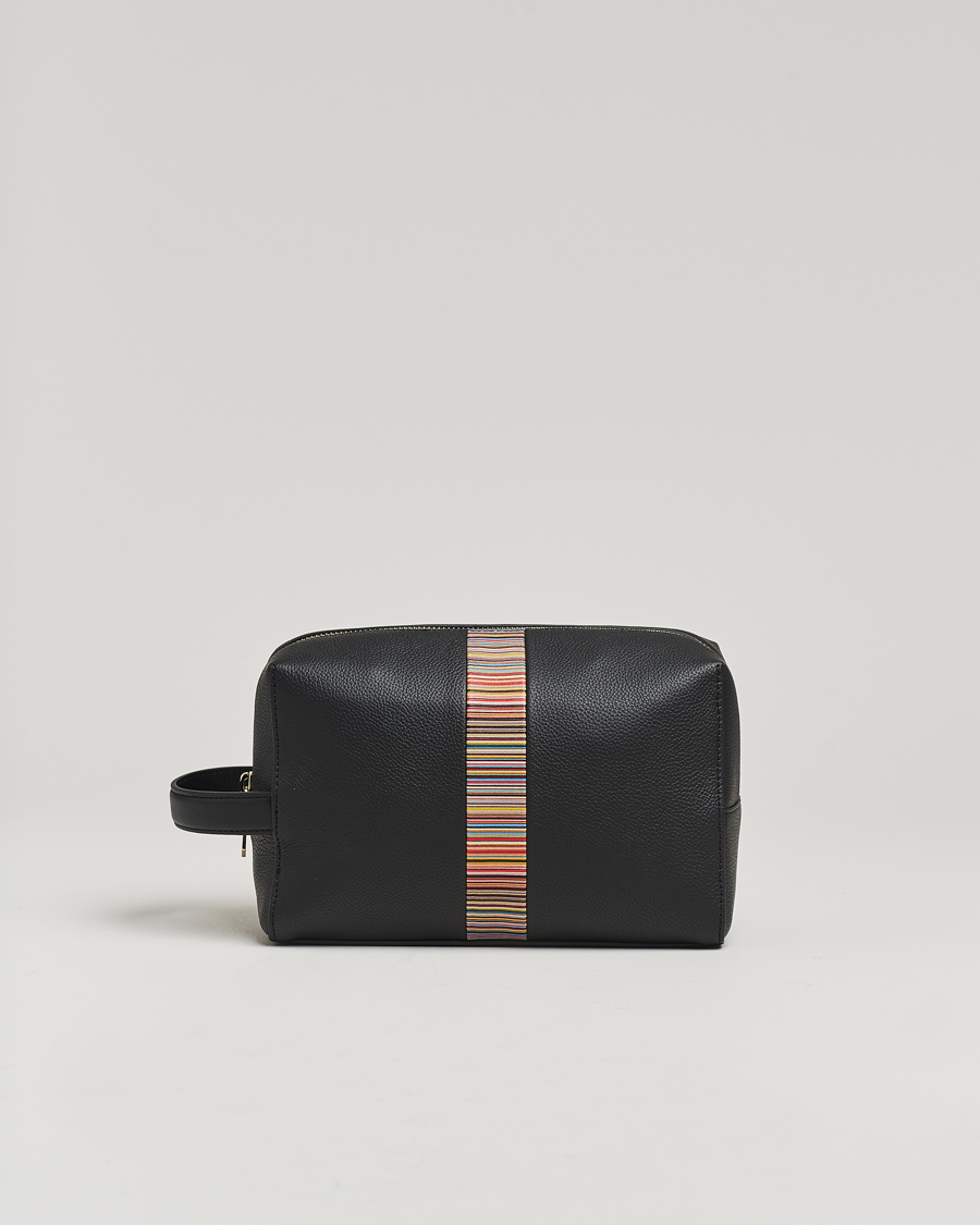 Heren | Paul Smith Signature Trim Washbag Black | Paul Smith | Signature Trim Washbag Black