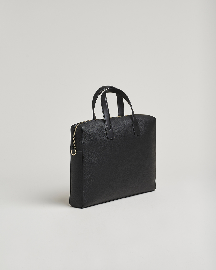 Heren | Paul Smith Signature Trim Briefcase Black | Paul Smith | Signature Trim Briefcase Black