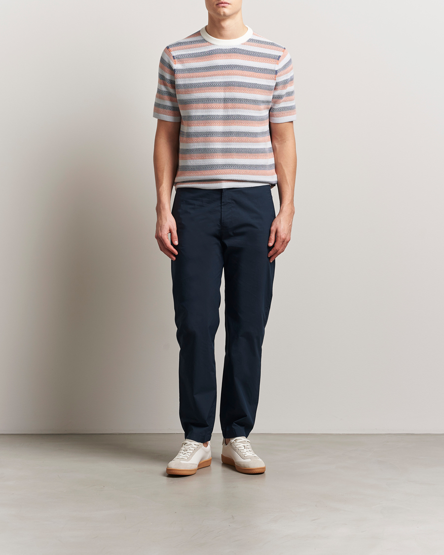 Heren | T-shirts | PS Paul Smith | Striped Knitted T-Shirt Multi