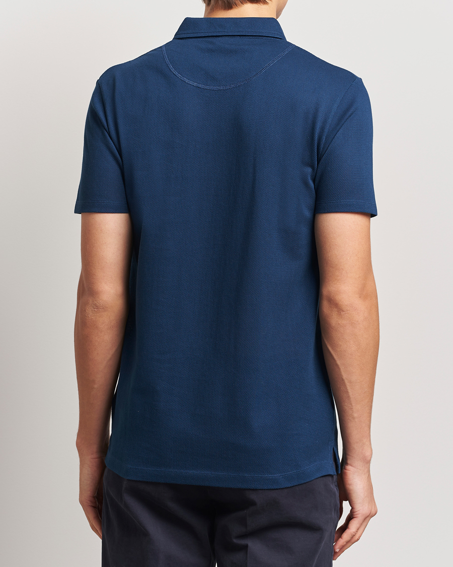 Heren | Polo's | Sunspel | Riviera Polo Shirt Naval Blue