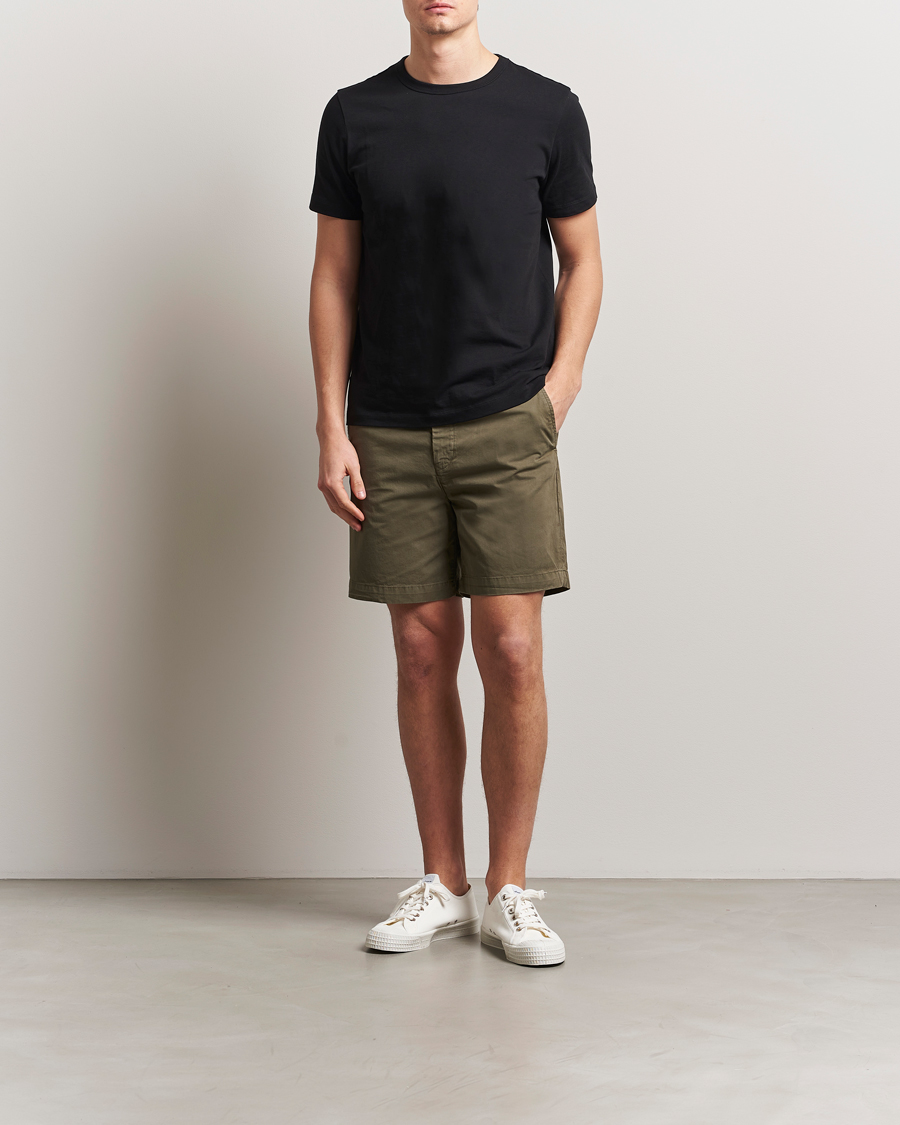 Heren | Korte broek | Belstaff | Rally Cotton Shorts Surplus Green