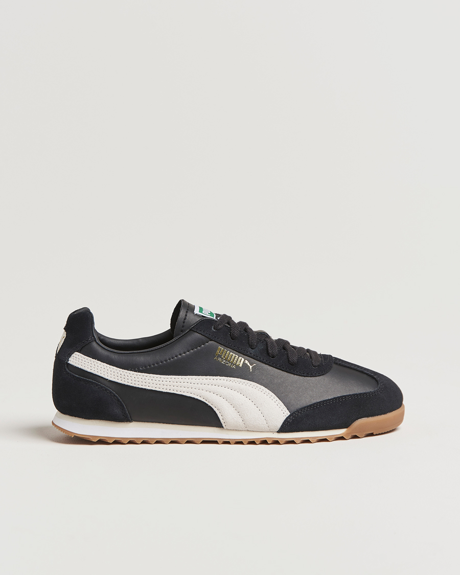 Heren | Sneakers | Puma | Arizona Retro Leather Sneaker Black