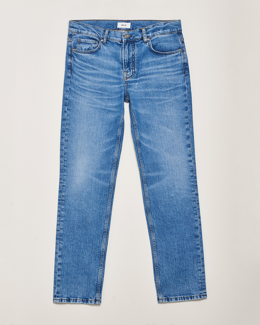 Heren | Jeans | NN07 | Tony Slim Fit Stretch Jeans Light Blue