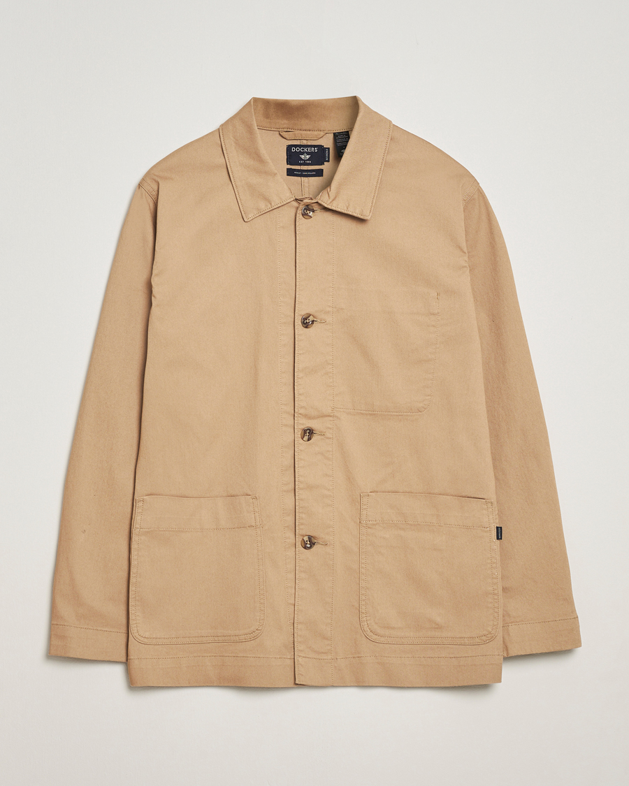 Heren | Overhemden | Dockers | Regular Chore Coat Harvest Gold