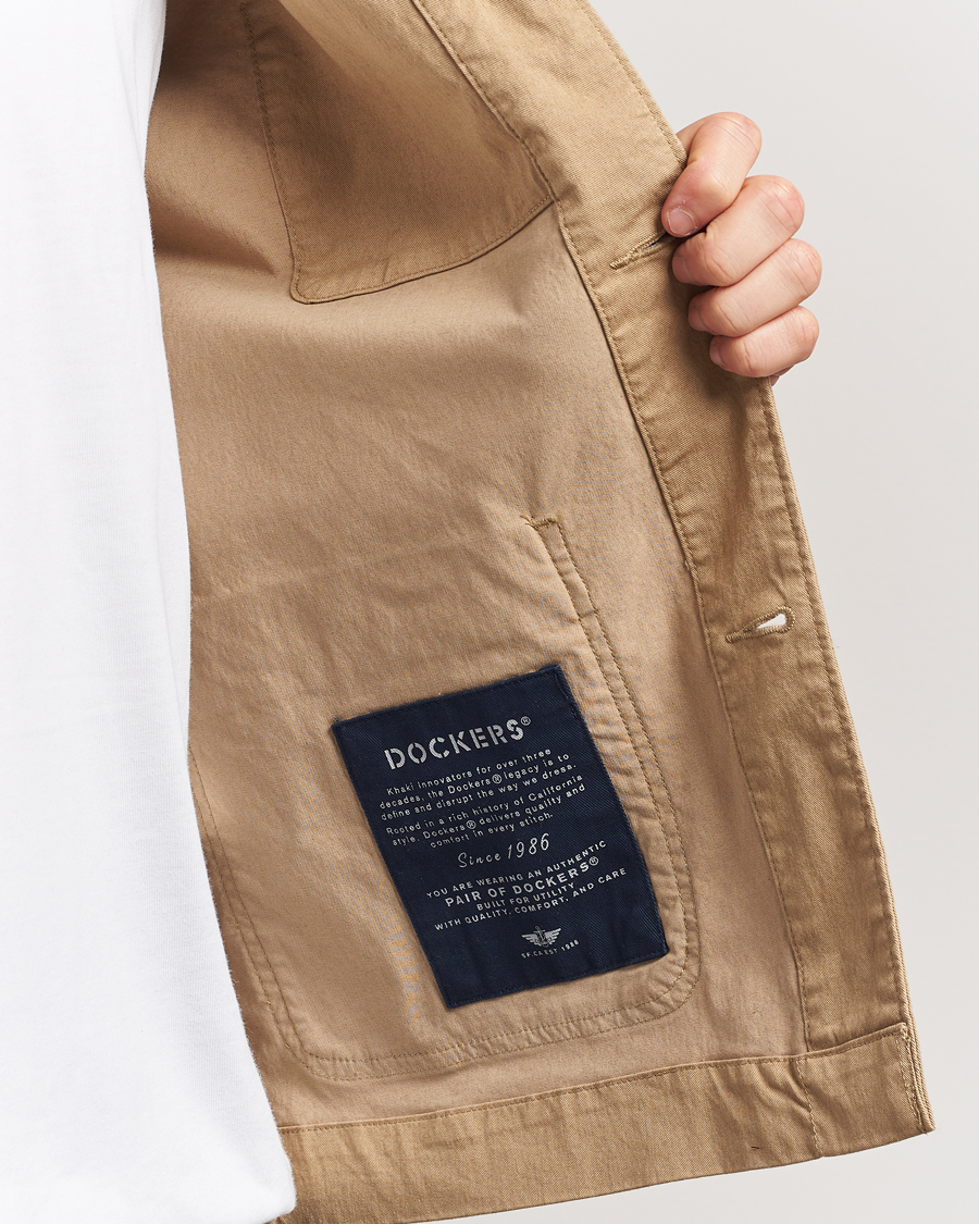 Heren | Overhemden | Dockers | Regular Chore Coat Harvest Gold
