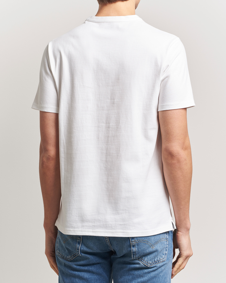 Heren | T-shirts | Levi's | Short Sleeve Henley White