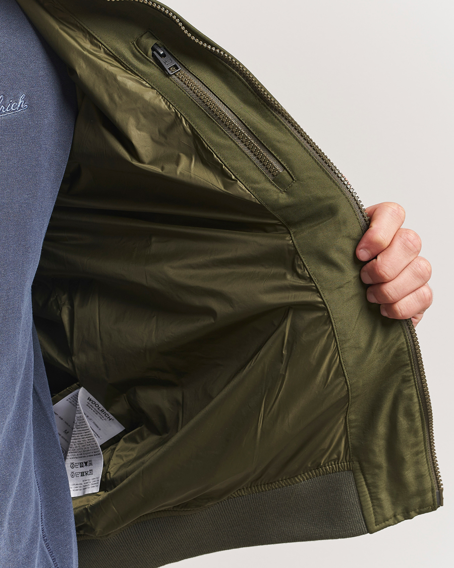 Heren | Jassen | Woolrich | Cruiser Bomber Jacket Greenstone