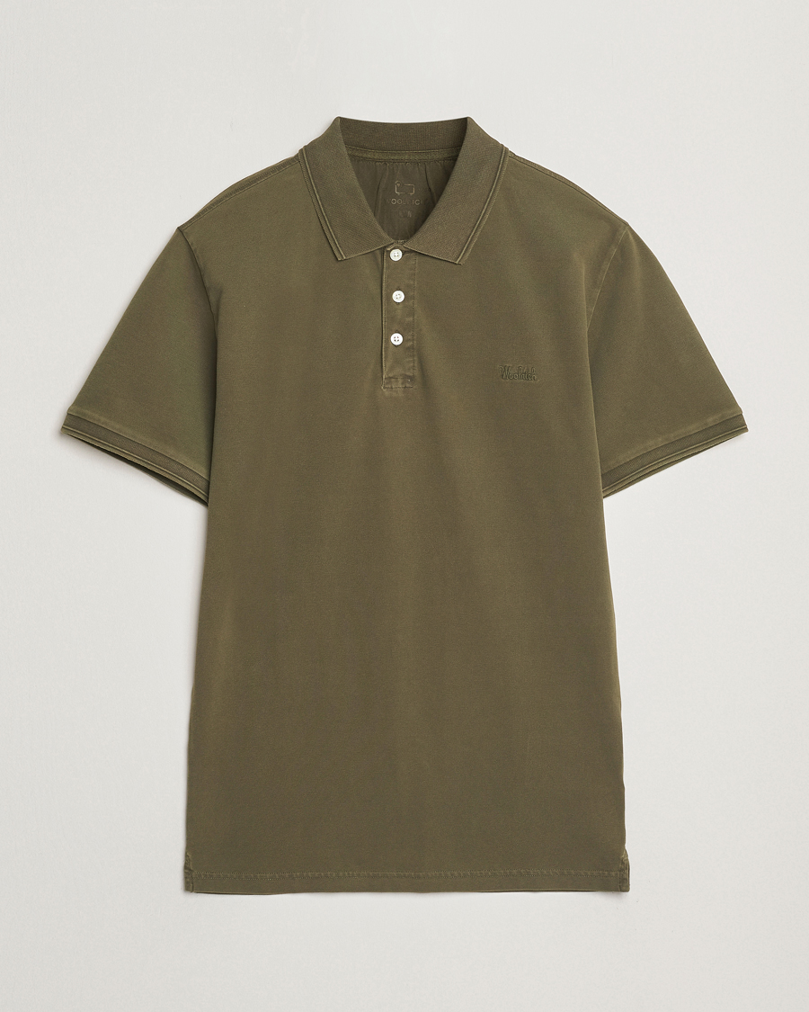 Heren | Polo's | Woolrich | Mackinack Polo Greenstone