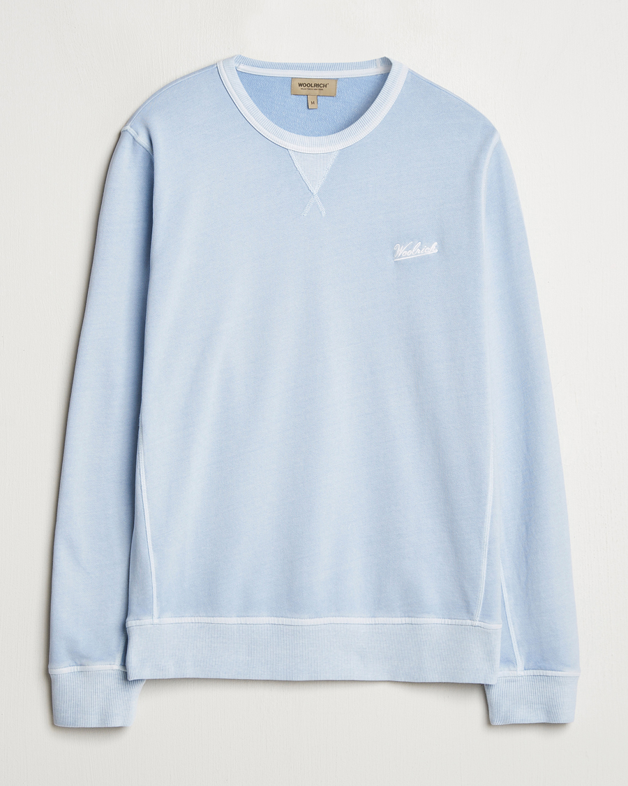 Heren | Truien | Woolrich | Garment Dyed Crewneck Flask
