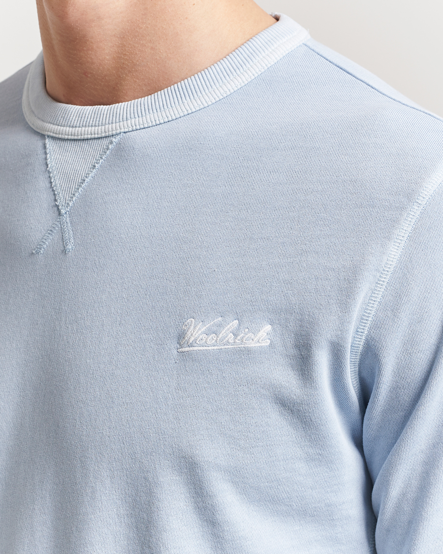 Heren | Truien | Woolrich | Garment Dyed Crewneck Flask