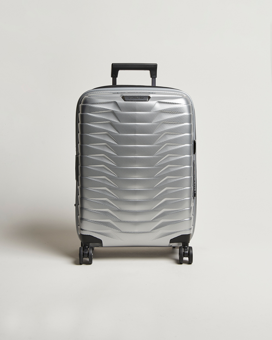 Heren | Samsonite Proxis Spinner Carry-On Silver | Samsonite | Proxis Spinner Carry-On Silver