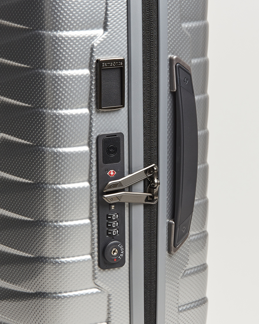 Heren | Samsonite Proxis Spinner Carry-On Silver | Samsonite | Proxis Spinner Carry-On Silver