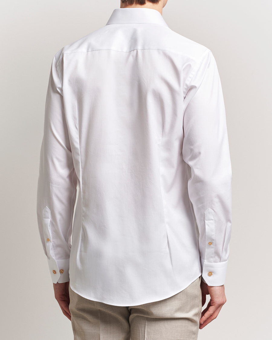 Heren | Overhemden | Eton | Slim Fit Signature Twill Shirt White
