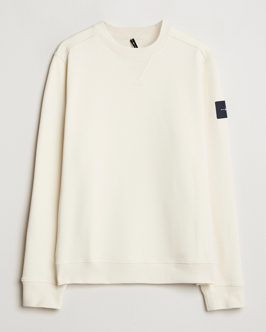 Heren | Truien | Sail Racing | Wind Crew Neck Sweatshirt Off White