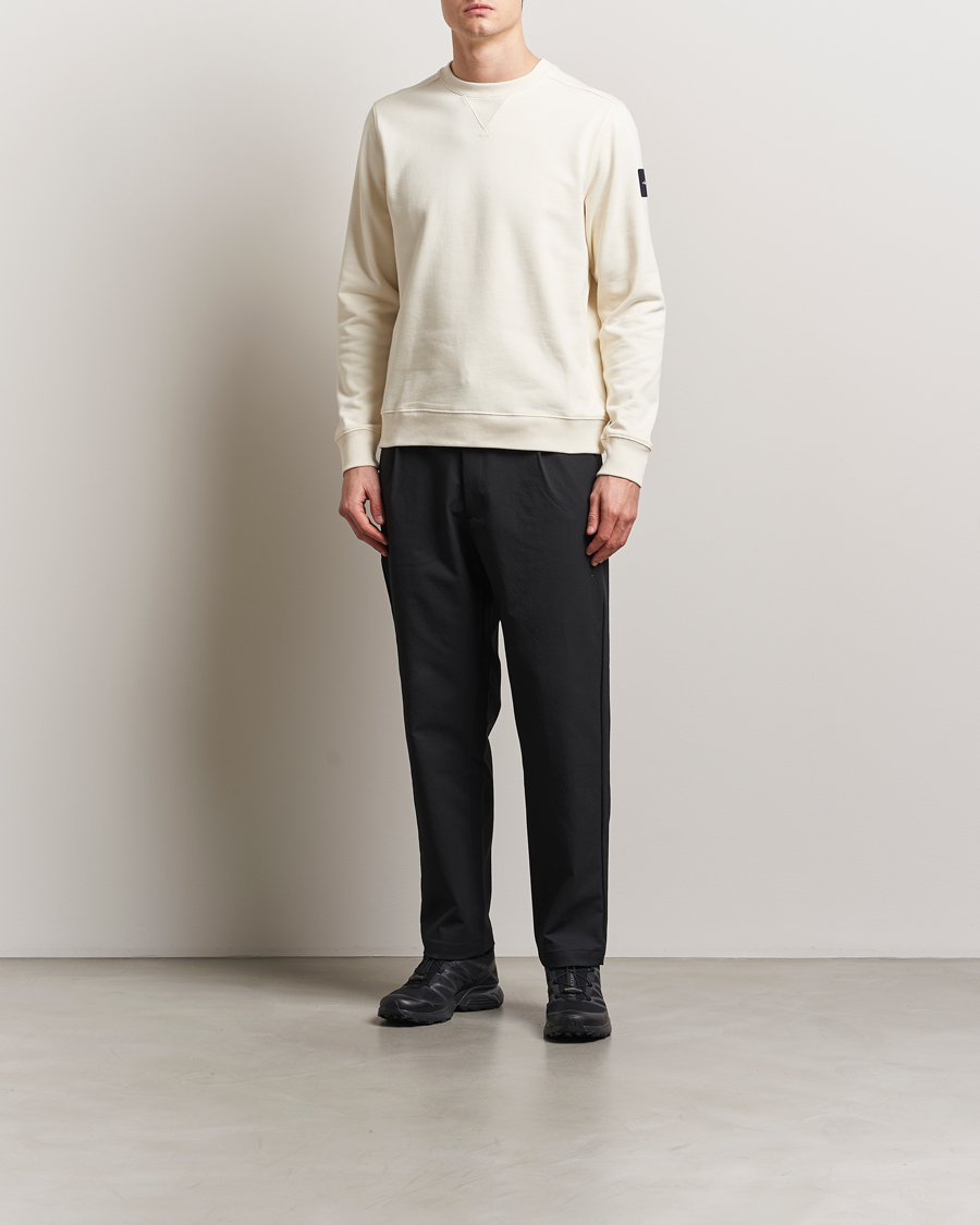 Heren | Truien | Sail Racing | Wind Crew Neck Sweatshirt Off White
