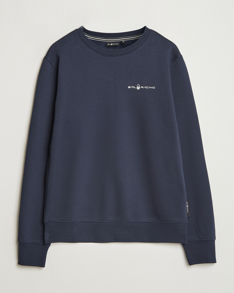 Heren | Truien | Sail Racing | Bowman Crew Neck Sweatshirt Dark Navy