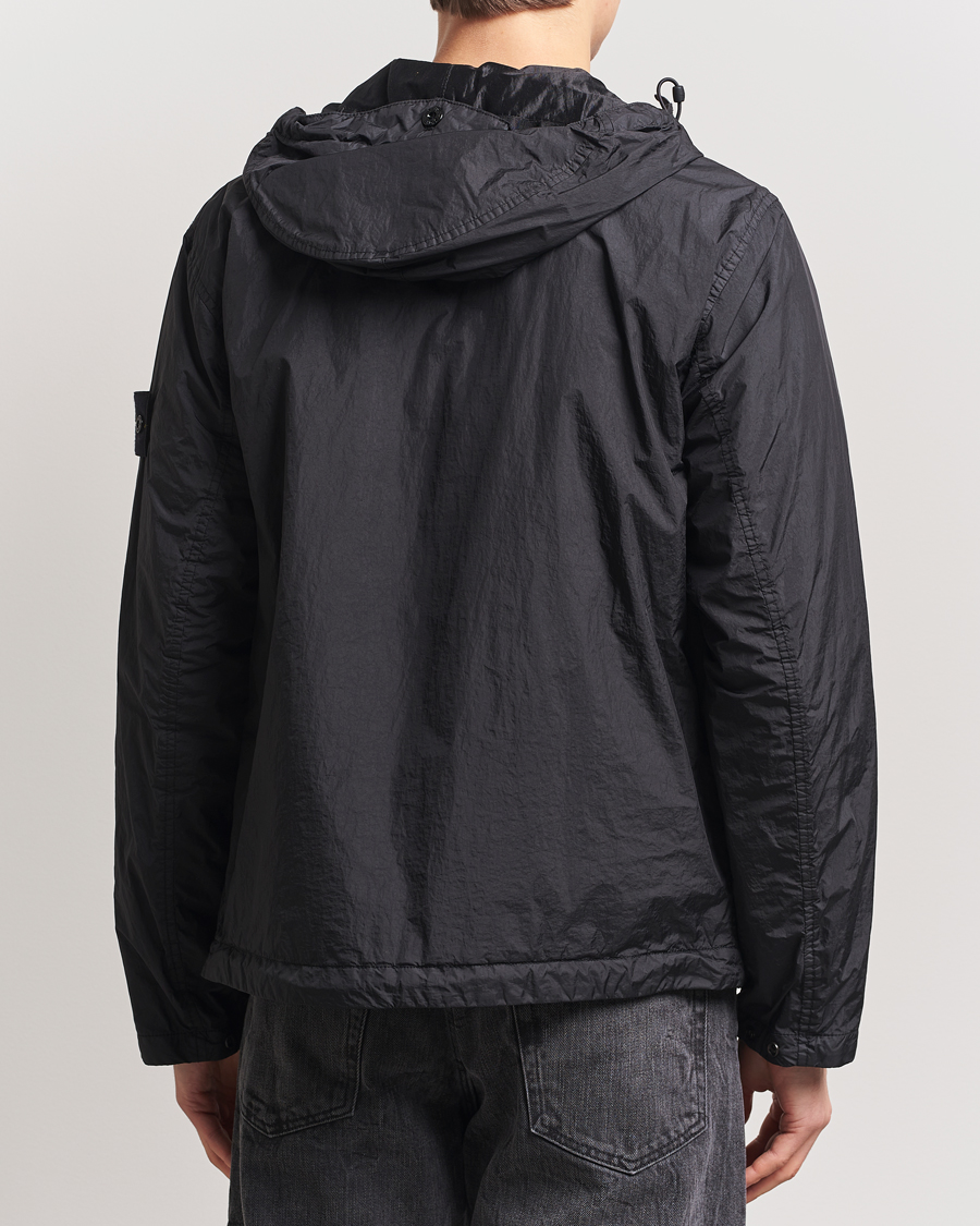 Heren | Jassen | Stone Island | Crinkle Reps Hooded Jacket Black
