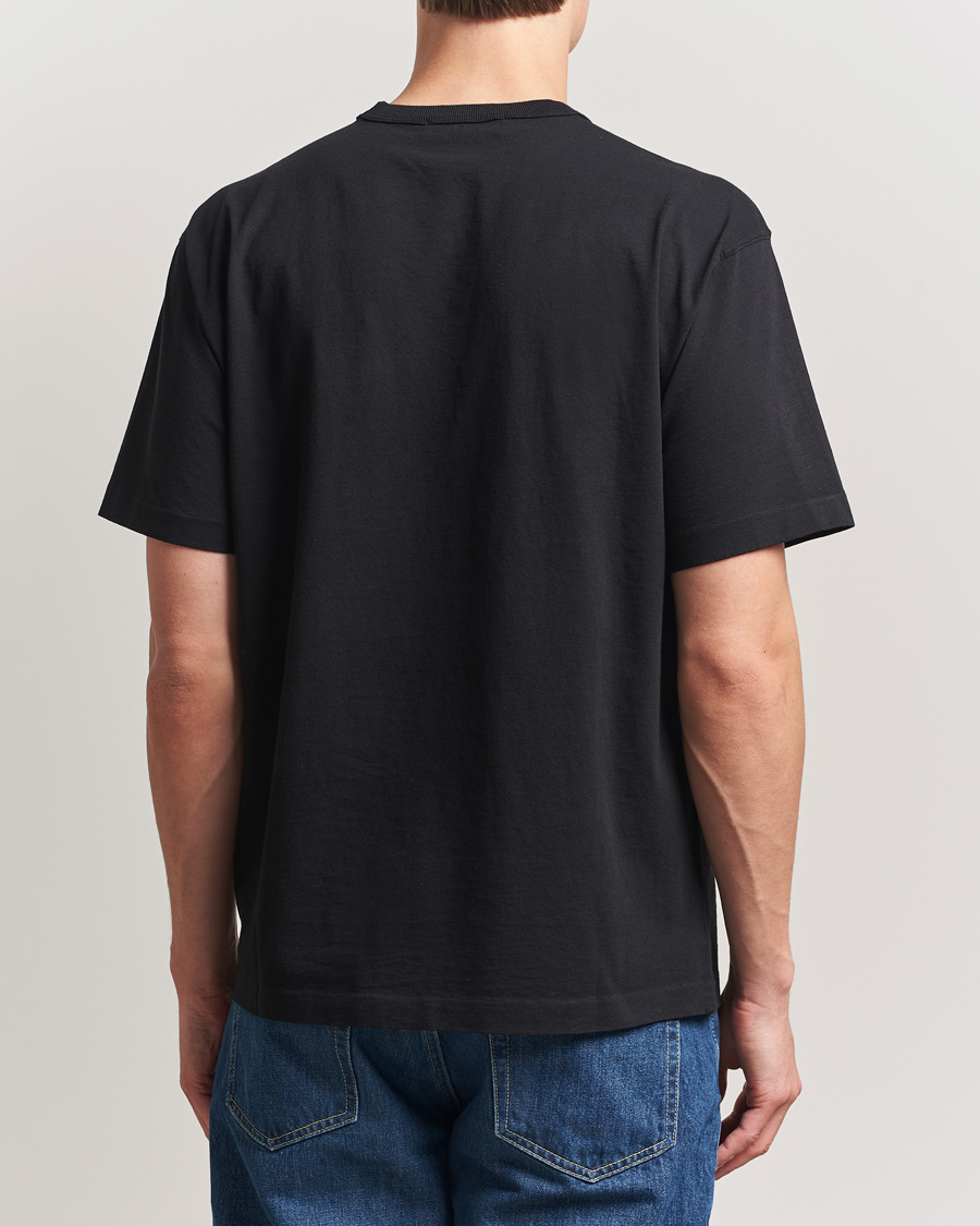 Heren | T-shirts | Stone Island | Center Logo T-Shirt Black