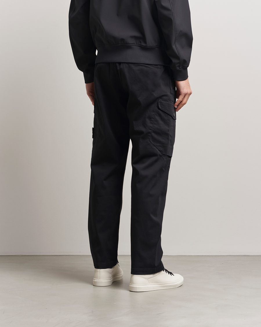 Heren | Broeken | Stone Island | Regular Fit Cotton Stretch Cargo Pants Black