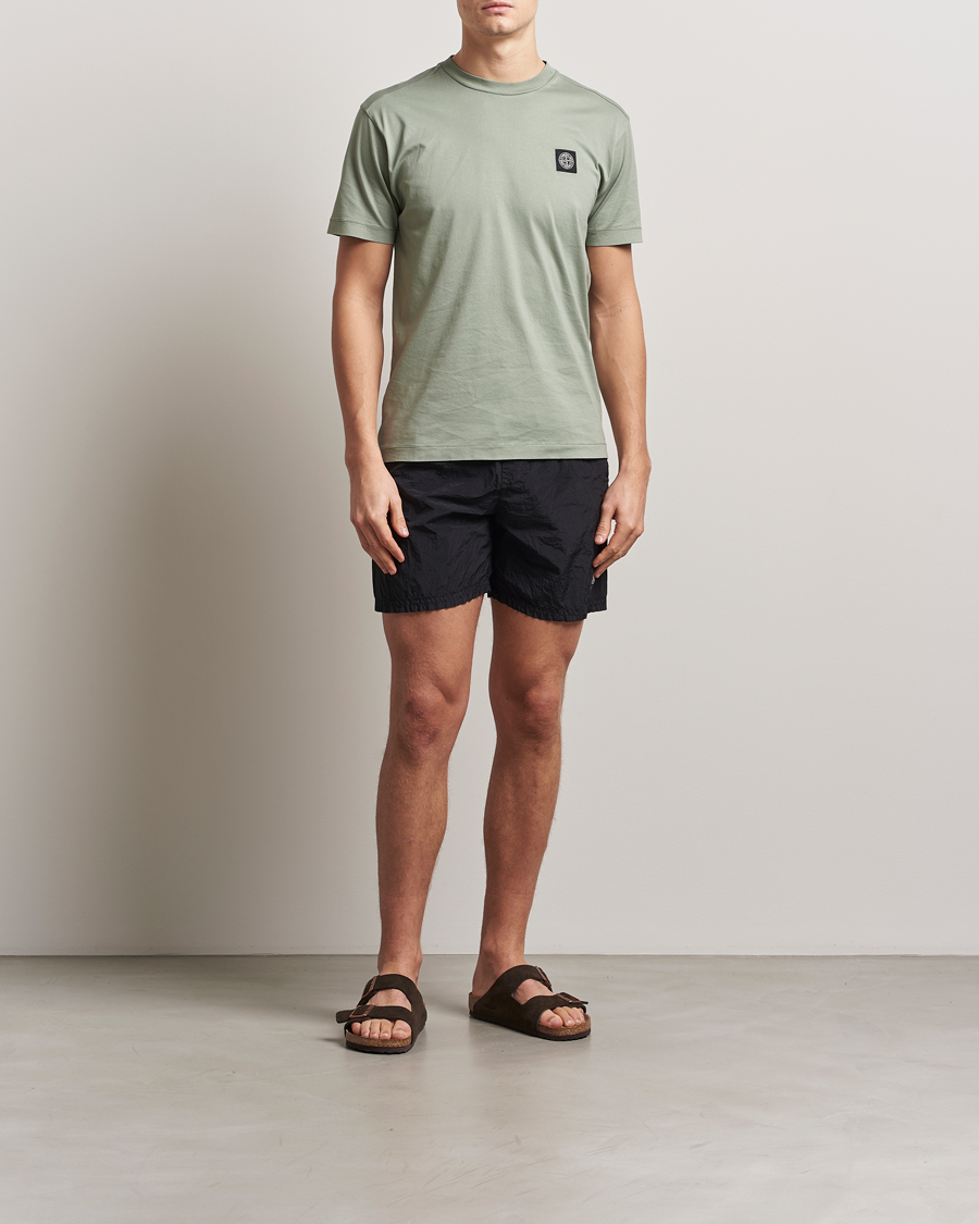 Heren | Zwembroek | Stone Island | Nylon Metal Econyl Swimshorts Black