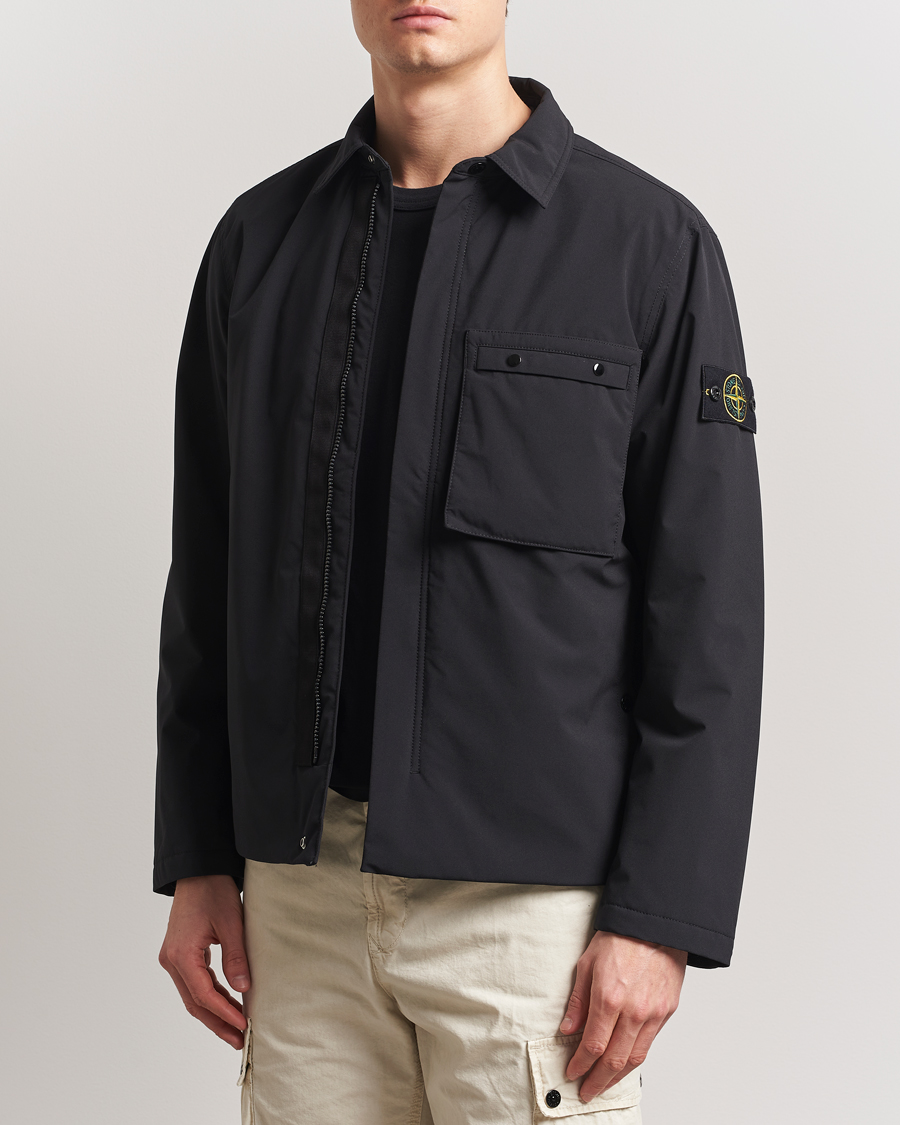 Heren | Jassen | Stone Island | Soft Shell Coach Jacket Black