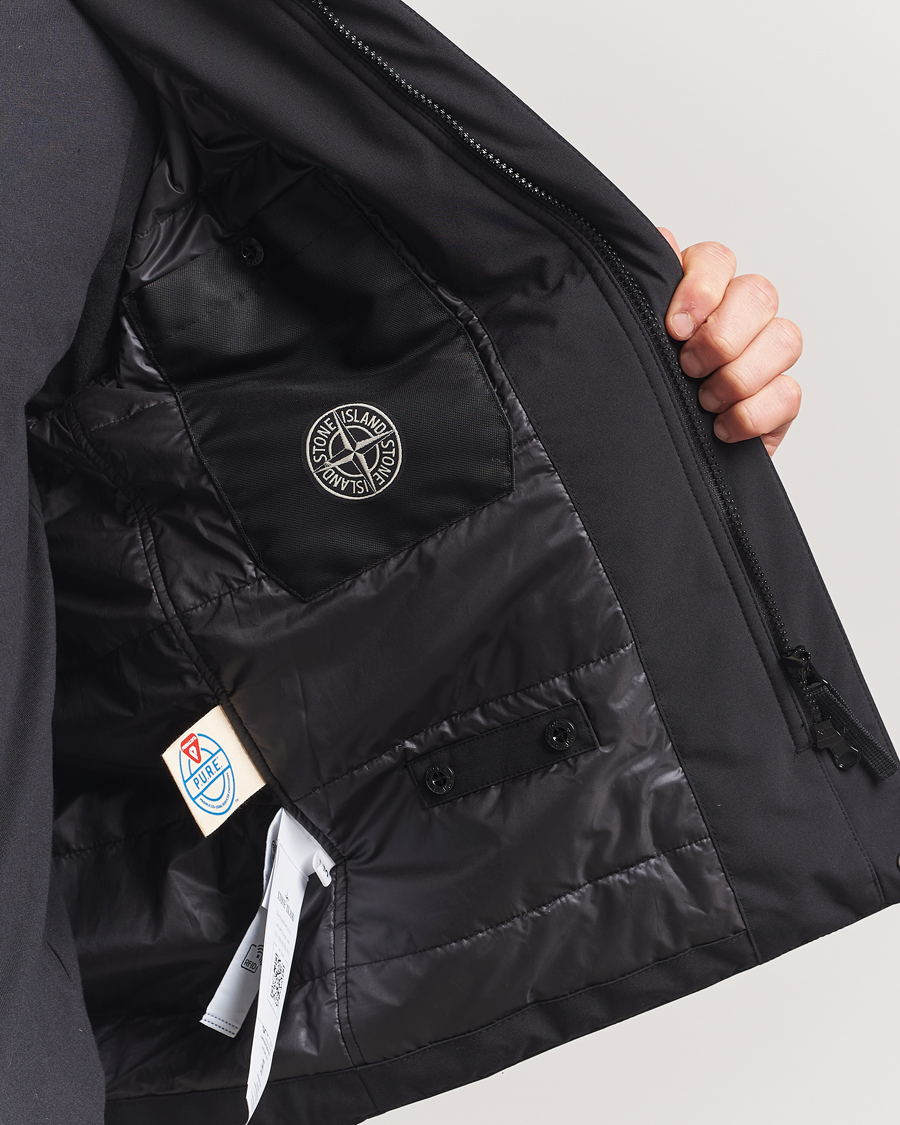 Heren | Jassen | Stone Island | Soft Shell Coach Jacket Black