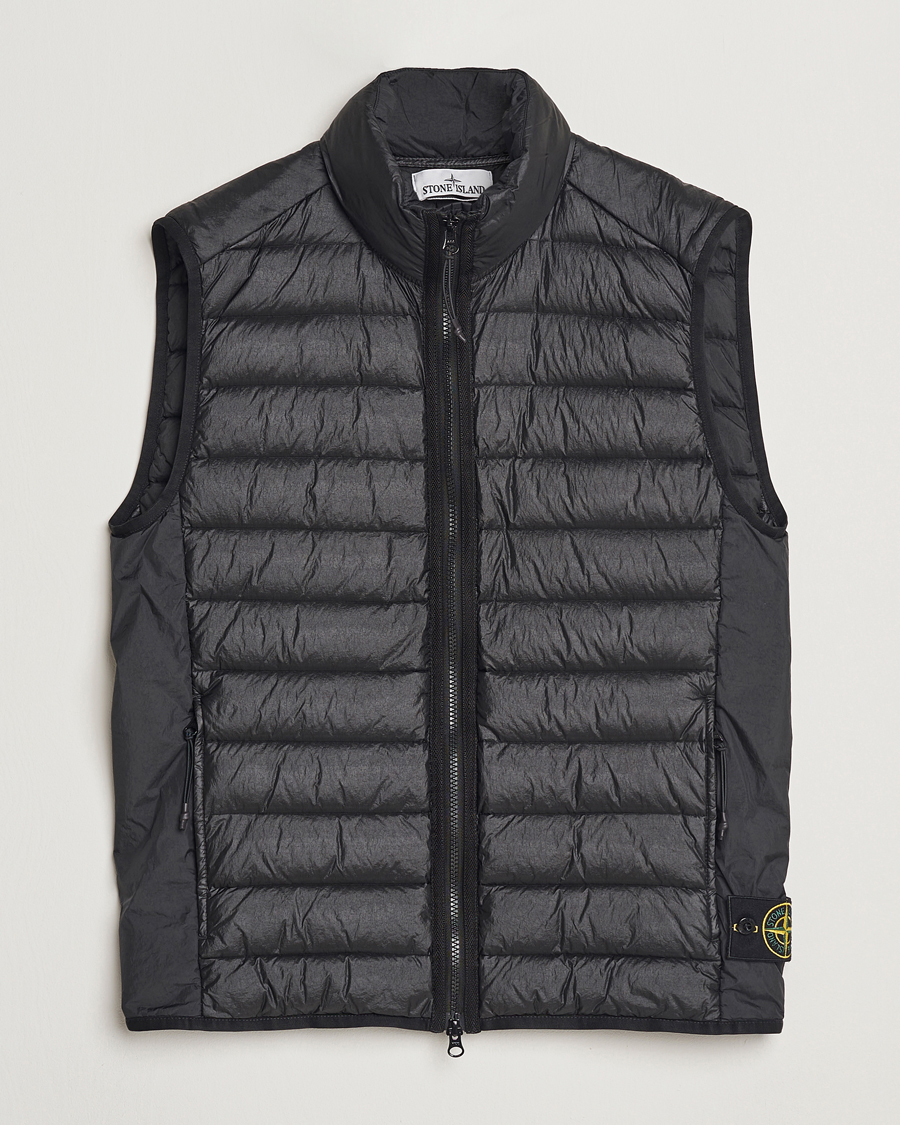 Heren | Jassen | Stone Island | Nylon Down Vest Black
