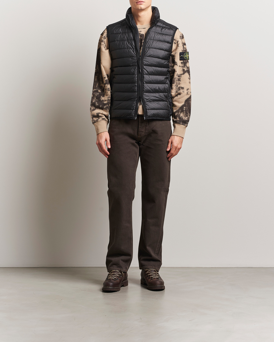 Heren | Jassen | Stone Island | Nylon Down Vest Black