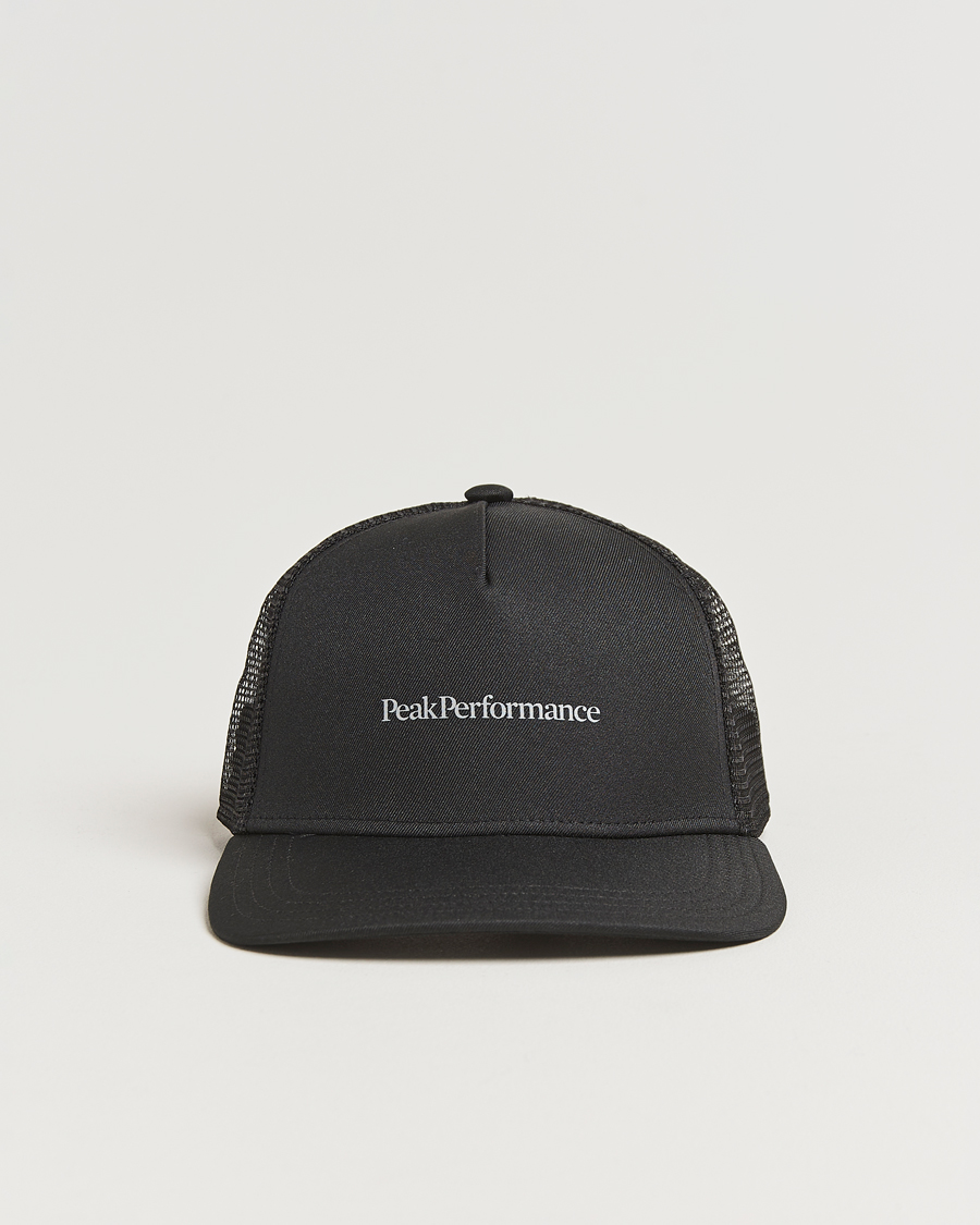 Heren | Peak Performance Trucker Cap Black | Peak Performance | Trucker Cap Black