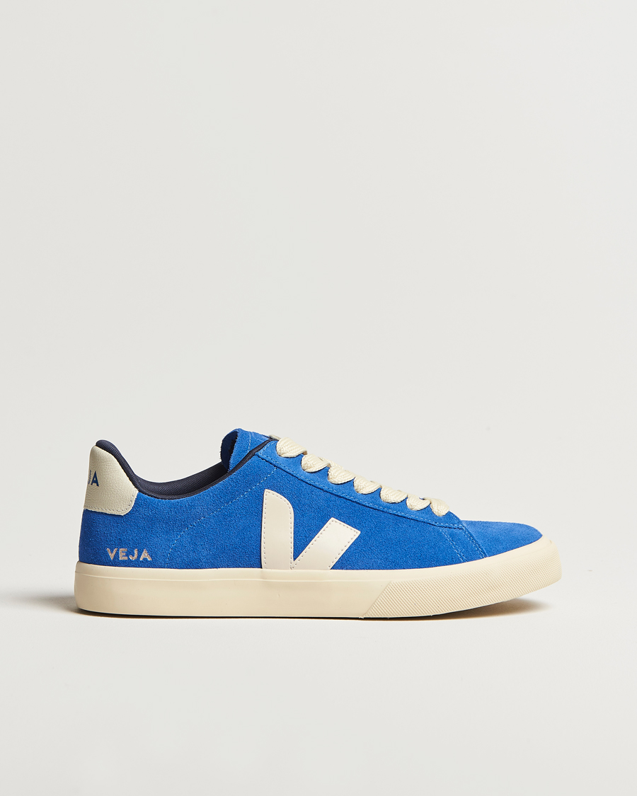 Heren | Veja Campo Bold Suede Sneaker Indigo Pierre | Veja | Campo Bold Suede Sneaker Indigo Pierre