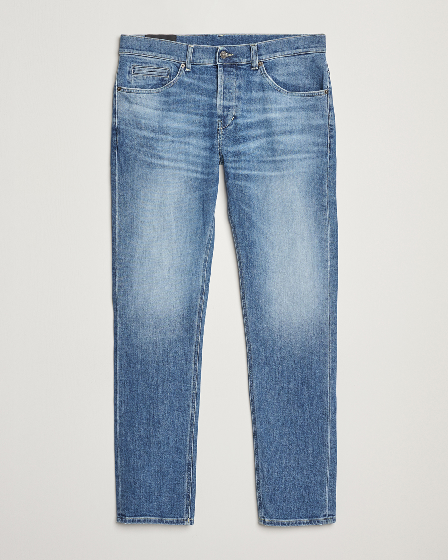 Heren | Jeans | Dondup | George Jeans Medium Blue